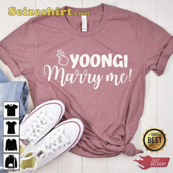 Marry Me Yoongi Unisex T-Shirt