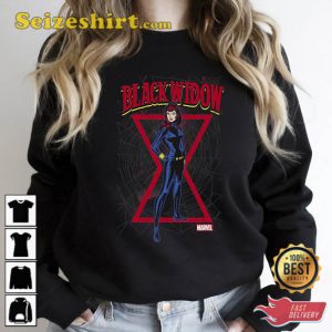 Marvel Black Widow Classic Stance T-Shirt MCU Fan Gift