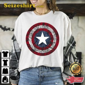 Marvel Captain America Avengers Shield T-Shirt
