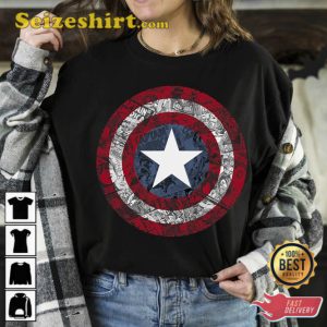 Marvel Captain America Avengers Shield T-Shirt