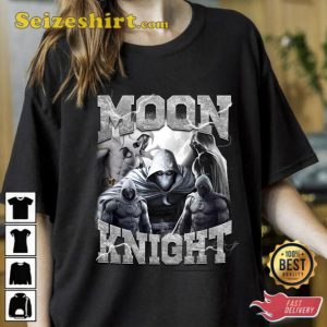 Marvel Moon Knight Portrait Poster T-Shirt
