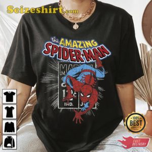 Marvel The Amazing Spider Man Vintage Comic T-Shirt