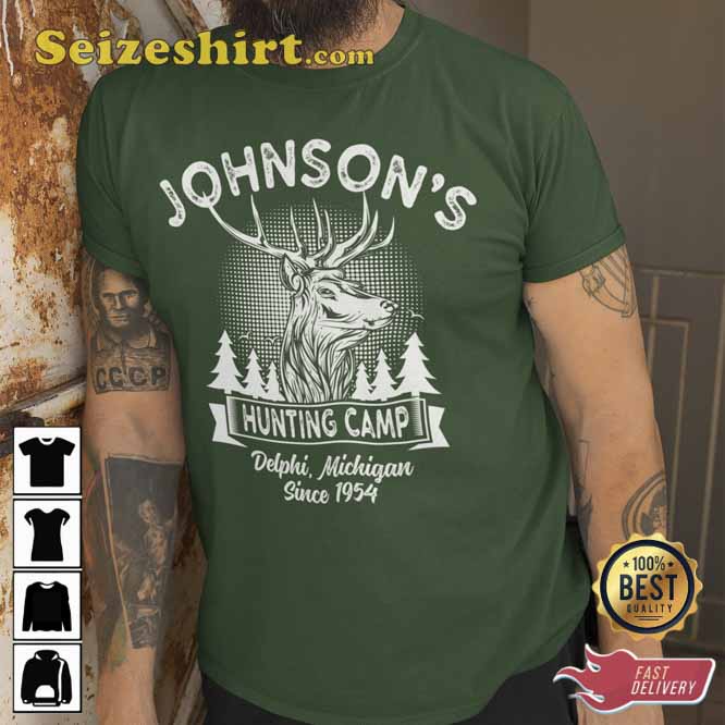 Men's Personalized Hunting Camp Tee Shirt