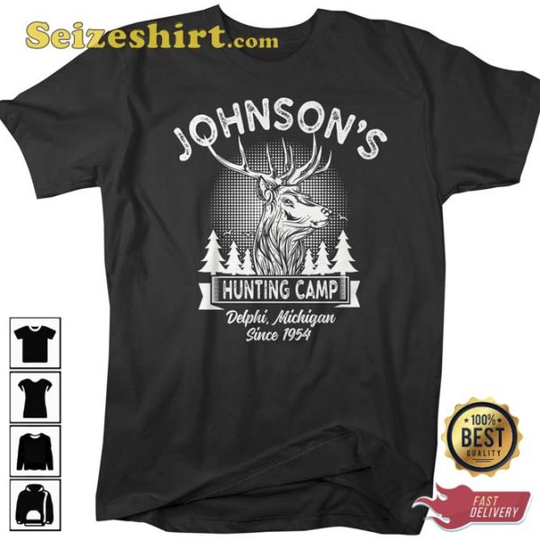 Men’s Personalized Hunting Camp Tee Shirt