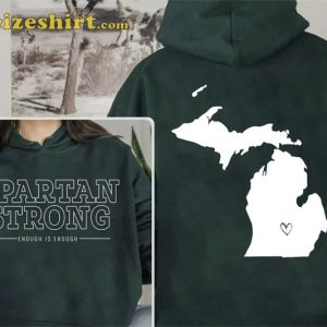 Michigan State Spartan Strong 2 Side Sweatshirt