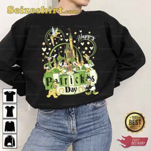 Mickey And Friends Saint Patrick's Day Sweatshirt