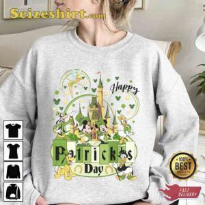 Mickey And Friends Saint Patrick's Day Sweatshirt