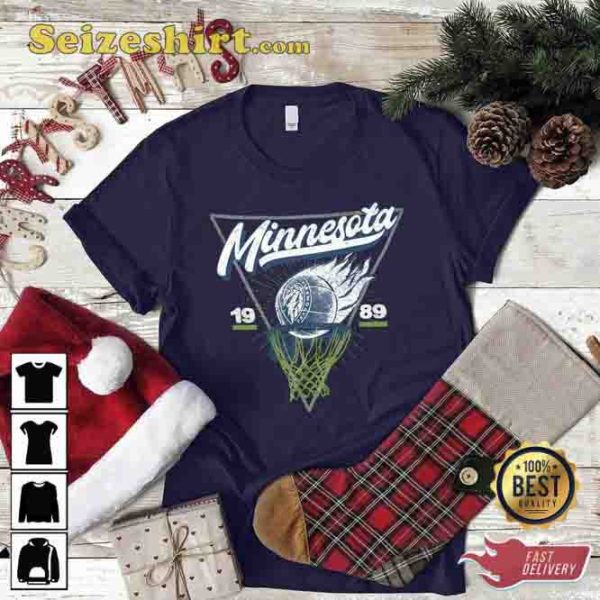 Minnesota Timberwolves Basketball Est 1989 T-Shirt