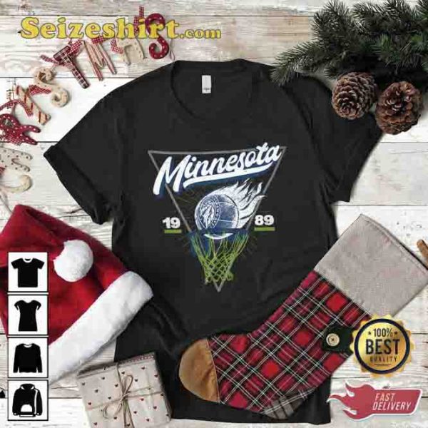 Minnesota Timberwolves Basketball Est 1989 T-Shirt