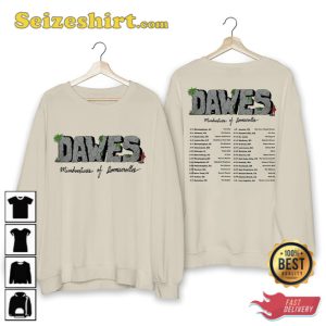 Misadventures Of Doomscroller Tour 2023 Shirt Dawes Folk Rock Band Shirt For Fan