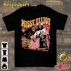 Missy Elliot Black Tee Shirt