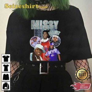Missy Elliot Vintage 90s Unisex Tee Shirt