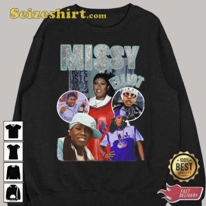 Missy Elliot Vintage 90s Unisex Tee Shirt