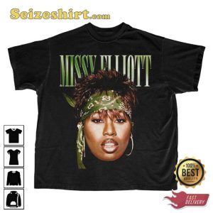 Missy Elliot Vintage Hip-Hop Shirt For Fans