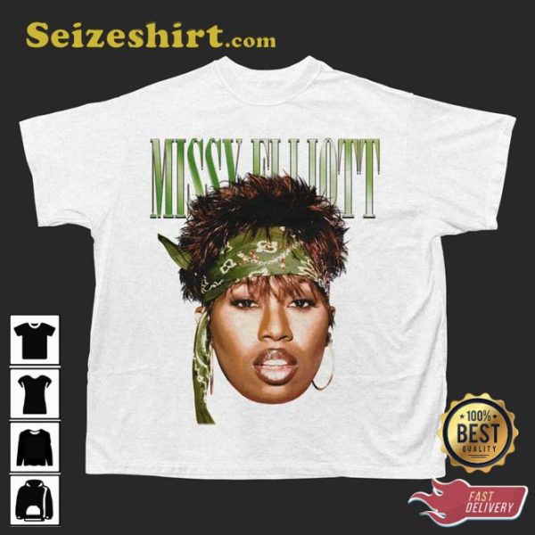 Missy Elliot Vintage Hip-Hop Shirt For Fans