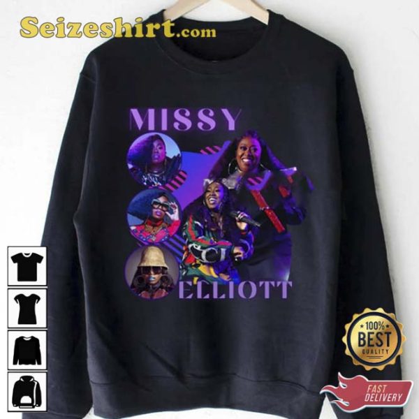 Missy Elliott 90s Graphic Tee Shirt