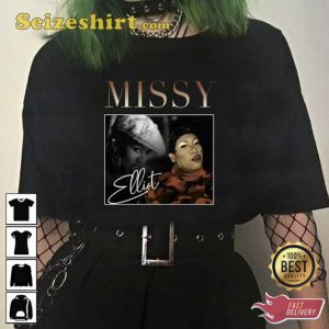 Missy Elliott Rapper Vintage T-Shirt For Fan
