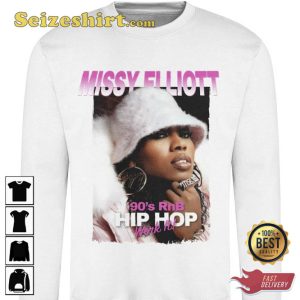 Missy Elliott White Unisex Sweatshirt