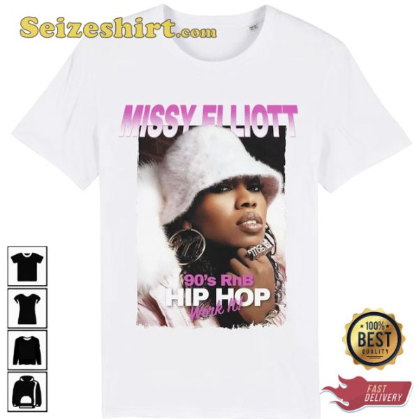 Missy Elliott White Unisex Sweatshirt