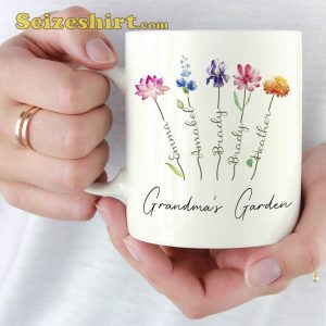 Month Flower Grandma’s Garden Mug