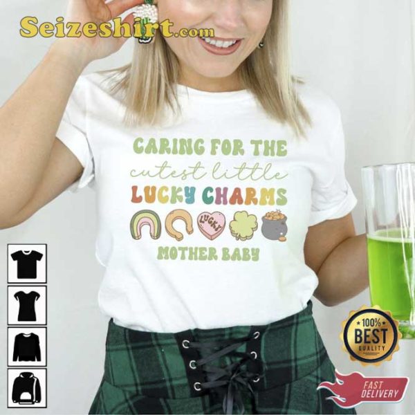 Mother Baby Nurse St Patricks Day Shirt