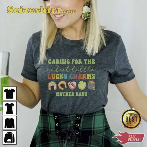 Mother Baby Nurse St Patricks Day Shirt