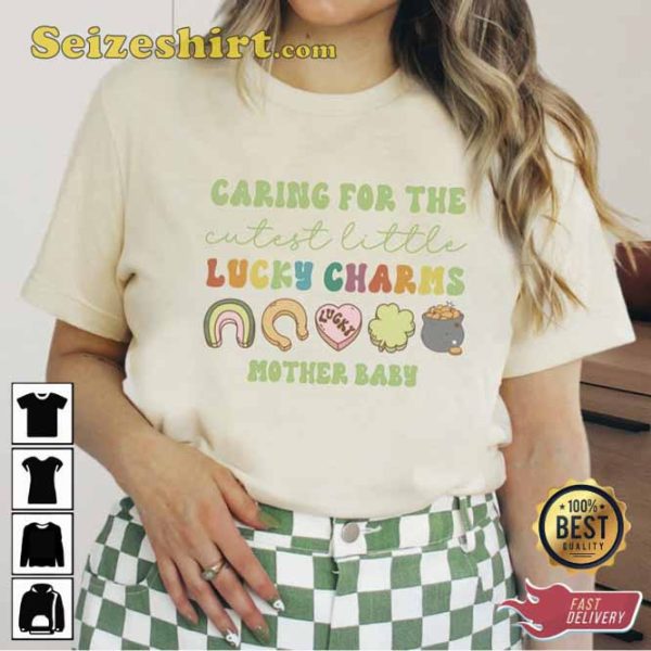 Mother Baby Nurse St Patricks Day Shirt