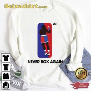 Nate Robinson Vs Jake Paul Never Box Again Unisex T-shirt