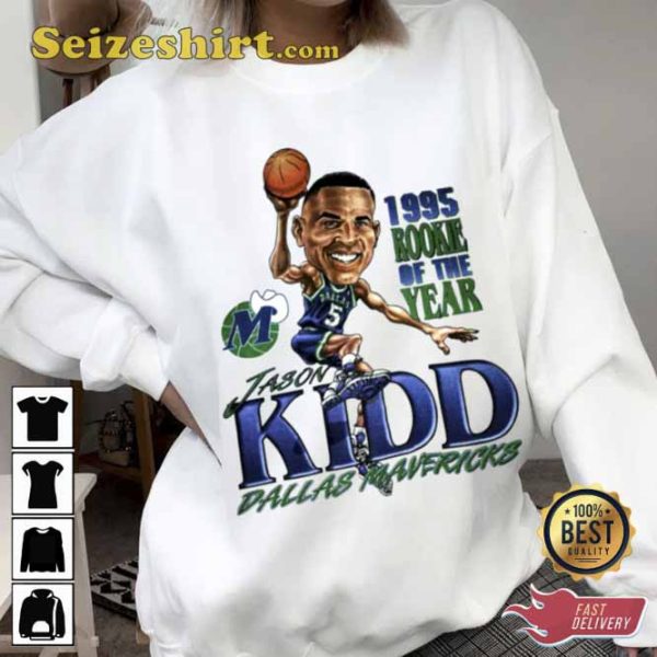 New Dallas Mavericks Jason Kidd Vintage T-Shirt