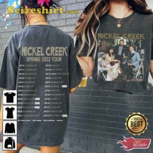 Nickel Creek Band Spring Tour 2023 Shirt