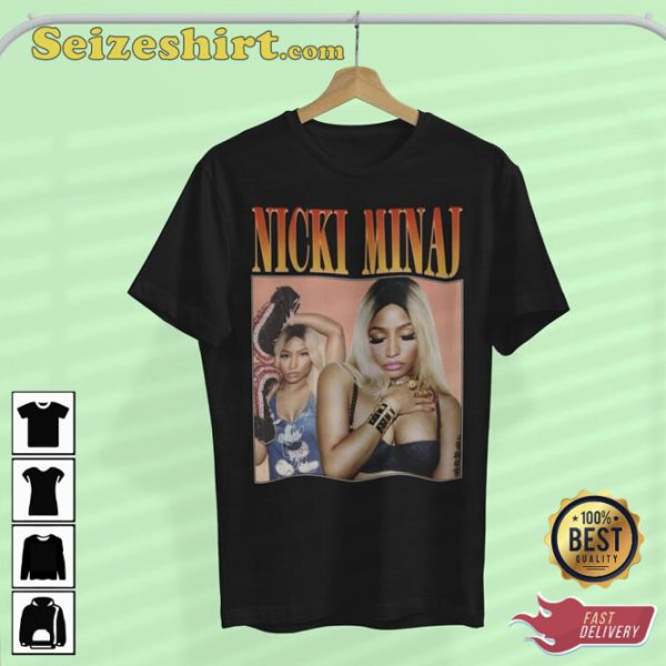 Nicki Minaj Hip Hop 90s Vintage T-shirt