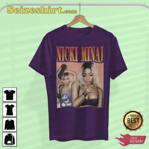 Nicki Minaj Hip Hop 90s Vintage T-shirt
