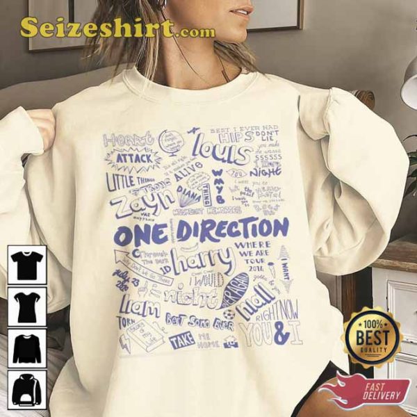 One Direction Music Tour Trending Sweatshirt