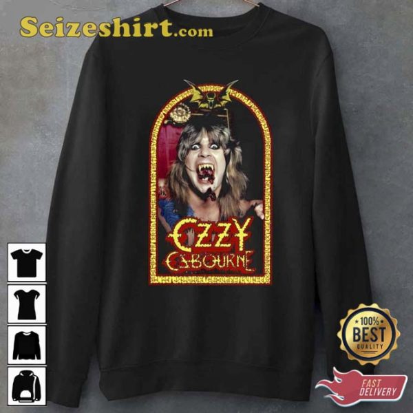 Ozzy Osbourne Speak Of Funny Graphic T-Shirt