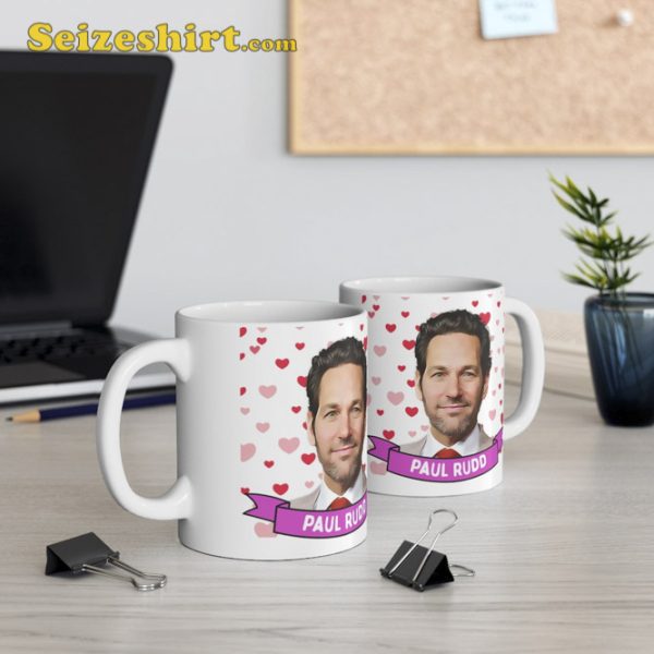 Paul Rudd Cute Mug Gift Cool Funny Paul Rudd Mug