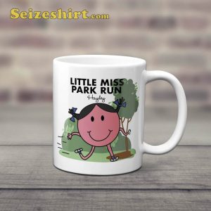 Personalised Little Miss Parkrun Running Mug