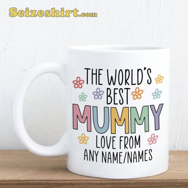 Personalised Worlds Best Mummy Gift Mug