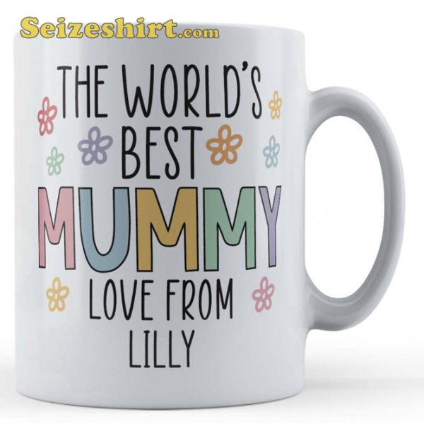 Personalised Worlds Best Mummy Gift Mug
