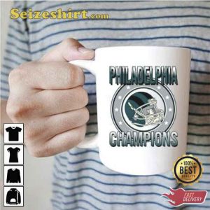 Philadelphia Football Champions Eagles Super Bowl 2023 Mug