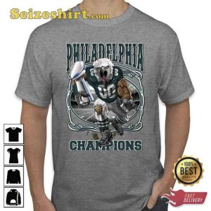Philadelphia Philly Champions Sports Football T-shirt For Fans