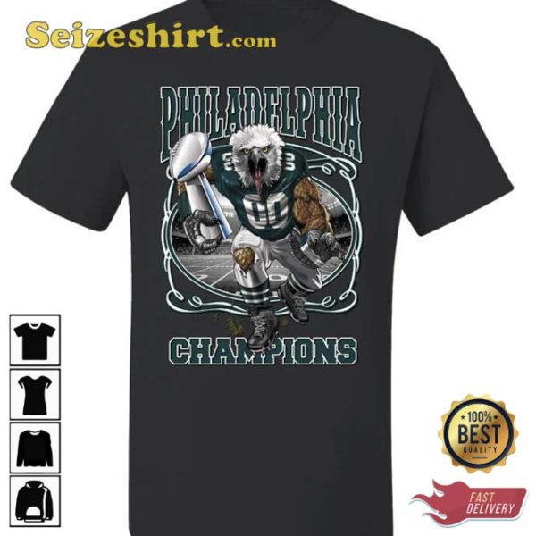 Philadelphia Philly Champions Sports Football T-shirt