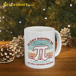 Pi Day Inspires Me To Make Irrational Vintage Sun Math Love Mug