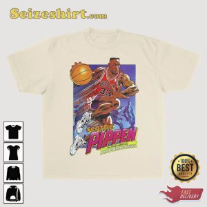 Pippen Basketball 3-Peat Bulls Inspired Graphic Tee