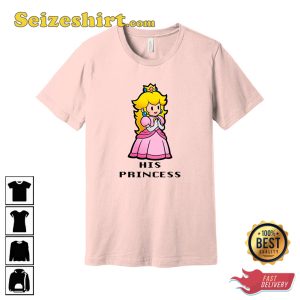 Princess Peach Super Mario Couple Happy Women Valentines Day T-Shirt