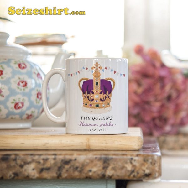 Queen Elizabeth Platinum Jubilee 1952-2022 Mug