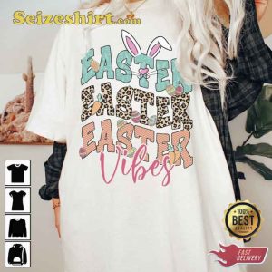 Rabbit Lover Easter Vibes T-shirt