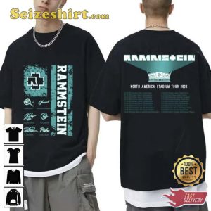 Rammstein 2023 Stadium Europe Tour T-shirt