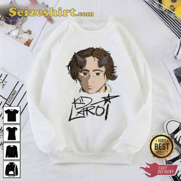 Rapper Horns The Kid Laroi Tee Shirt