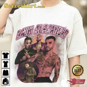 Rauw Alejandro Vintage Style Tee Shirt