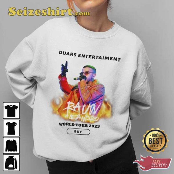 Rauw Alejandro World Tour 2023 Shirt